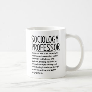 Caneca De Café professor de sociologia
