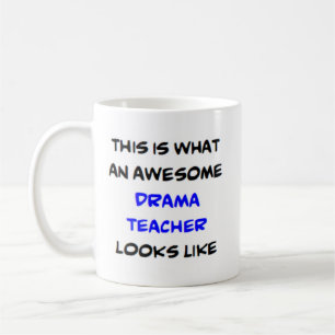 Caneca De Café professor de teatro incrível