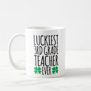 Caneca De Café Professor do 3º ano mais sortudo do mundo