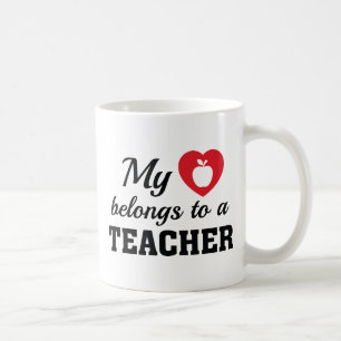 Caneca De Café Professor do Coração Pertence