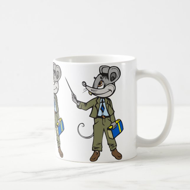 Caneca De Café Professor do rato (Direita)