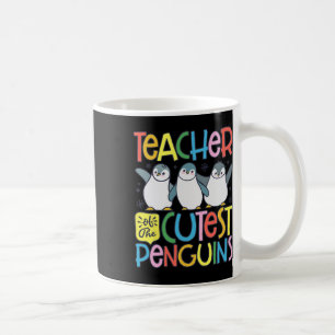 Caneca De Café Professor Dos Pinguins Mais Fofos Camisa Divertida