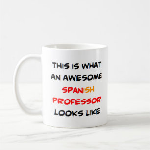 Caneca De Café professor espanhol incrível