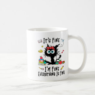 Caneca De Café Professor Está Tudo Bem Estou Bem Tudo Está Bem De