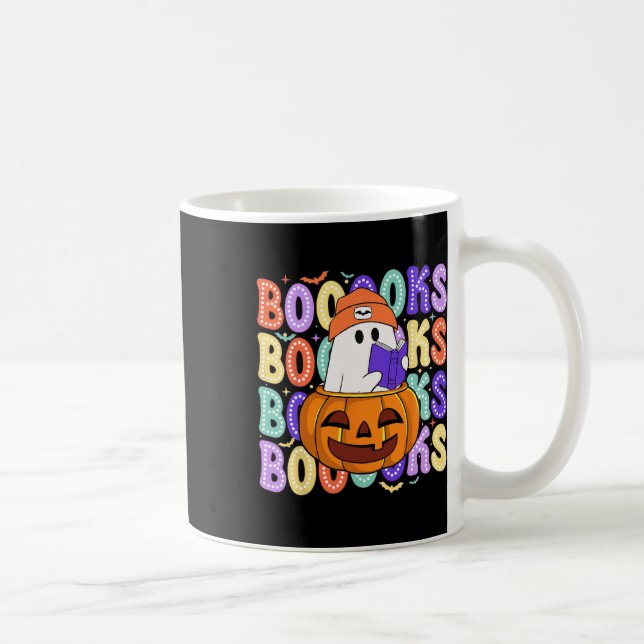 Caneca De Café Professor Fantasma Ghost Bibliotecário do Dia das  (Direita)