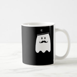 Caneca De Café Professor francês engraçado Halloween Bonjour Ghos