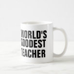 Caneca De Café Professor mais elegante do mundo<br><div class="desc">Professor mais elegante do mundo</div>