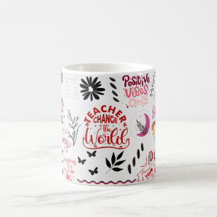 Caneca De Café professor muda o mundo
