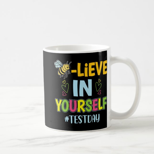 Caneca De Café Professor no Dia de Teste Motivacional (Direita)