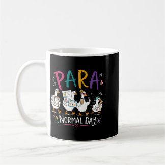 Caneca De Café Professor Paraprofissional Ganso Dia Para Normal