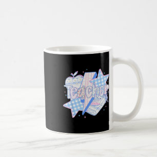 Caneca De Café Professor Preparado Floral Feliz Primeiro Dia de V