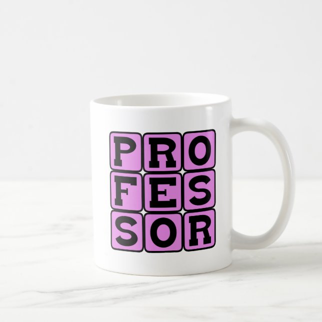 Caneca De Café Professor, Professor Universitário (Direita)