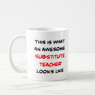 Caneca De Café professor substituto, incrível