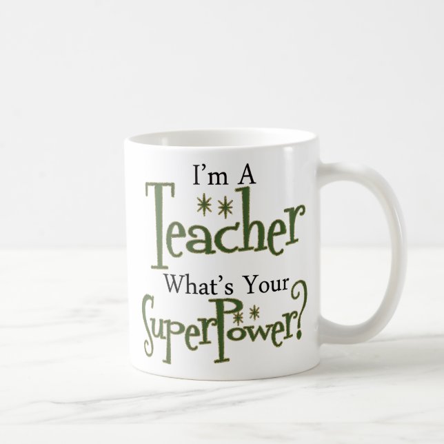 Caneca De Café Professor super (Direita)