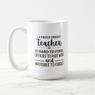Caneca De Café Professor verdadeiramente Excelente