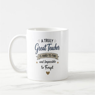 Caneca De Café Professor Verdadeiramente Ótimo Impossível de Esqu