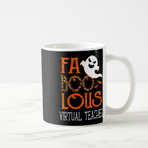 Caneca De Café Professor Virtual Fabooloso No Festa De Halloween 