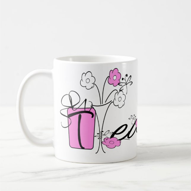 Caneca De Café Professora (Esquerda)