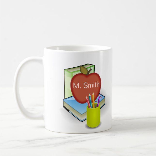 Caneca De Café Professora (Esquerda)