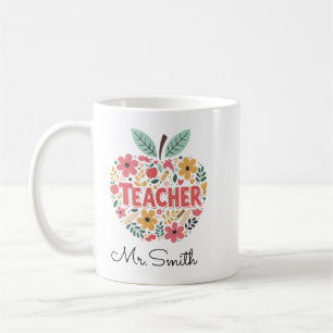 Caneca De Café Professora Apple Mug - Apple vermelha clássica