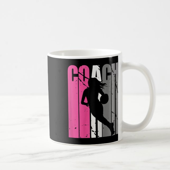 Caneca De Café Professora Choreógrafa Bysketbyll Instrutor de Bys (Direita)