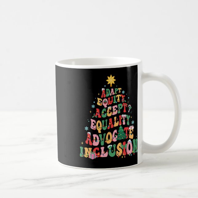 Caneca De Café Professora de Educação Especial do Xmas Engraçado  (Direita)