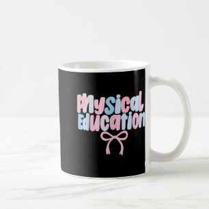 Caneca De Café Professora De Educação Física Pe De Volta À Escola