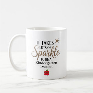 Caneca De Café Professora de Jardim de Infância Personalizada Bri