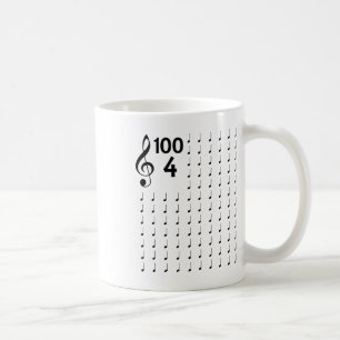 Caneca De Café Professora De Música Do Dia Da Escola De Notas Mus