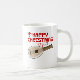 Caneca De Café Professora de Música Musical do Folk de Natal Lute
