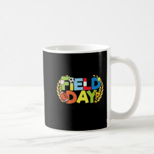 Caneca De Café Professora Do Dia De Campo Escolar Que Os Jogos Co