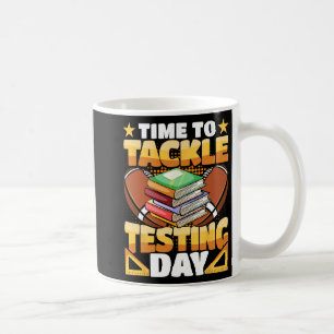 Caneca De Café Professora Do Dia De Futebol Para Combater Os Test