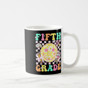 Caneca De Café Professora Do Quinto Grau De 5, Criança, Primeiro 