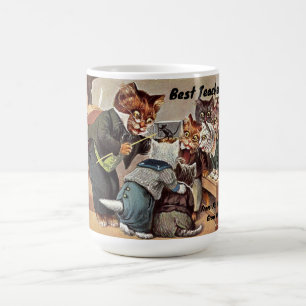 Caneca De Café Professora Ensinando Gato Ensinando Estudantes De 