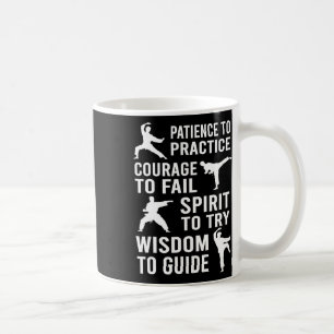 Caneca De Café Professora Karate Estudante Prática Estudante Kara