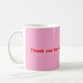Caneca De Café Professora Mug Rosa