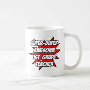 Caneca De Café Professora Super Duper Incrível da Série 1rua