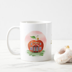 Caneca De Café Professores da Apple Schoolhouse