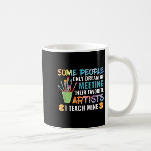 Caneca De Café Professores de Arte Apreciam Homens Presentes Mulh