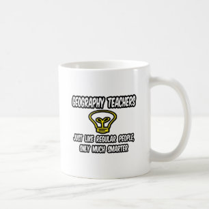 Caneca De Café Professores De Geografia.. Pessoas Regulares, Apen