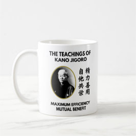 Caneca De Café Professores de Jigoro Kano Judo Japonês