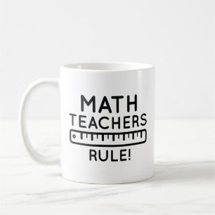 Caneca De Café Professores de Matemática Mandam