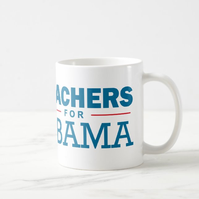 Caneca De Café Professores de Obama (Direita)