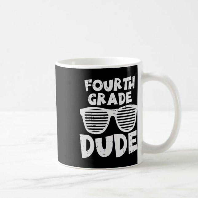 Caneca De Café Professores Do 4º Grau Alunos De Volta A Sch (Direita)