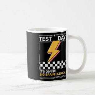 Caneca De Café Professores do Dia de Teste Gen Z Bruh estão dando