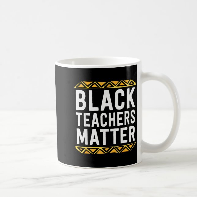 Caneca De Café Professores Negros Importam (Direita)