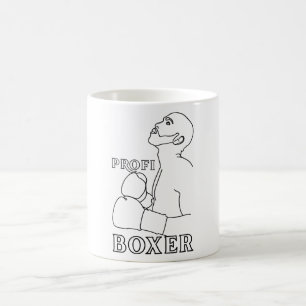 Caneca De Café Profi Boxer