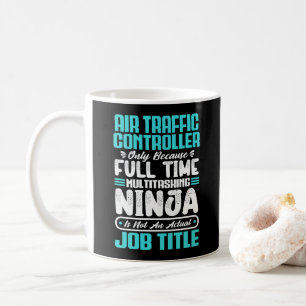 Caneca De Café Profissão de Cargo de Controlador de Tráfego Aéreo