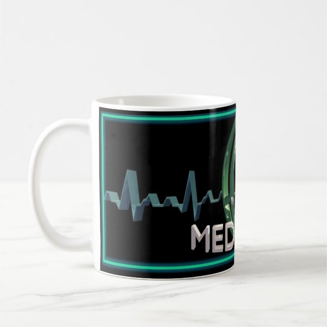 Caneca De Café Profissão - Medicina (Esquerda)