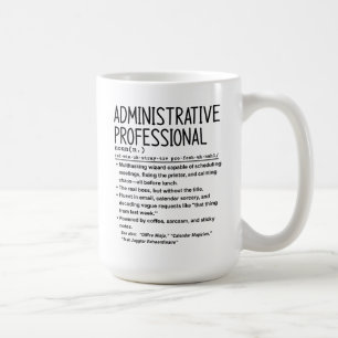 Caneca De Café Profissional administrativo